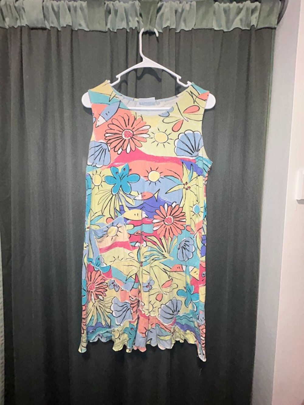 Multicolor Beach Dress